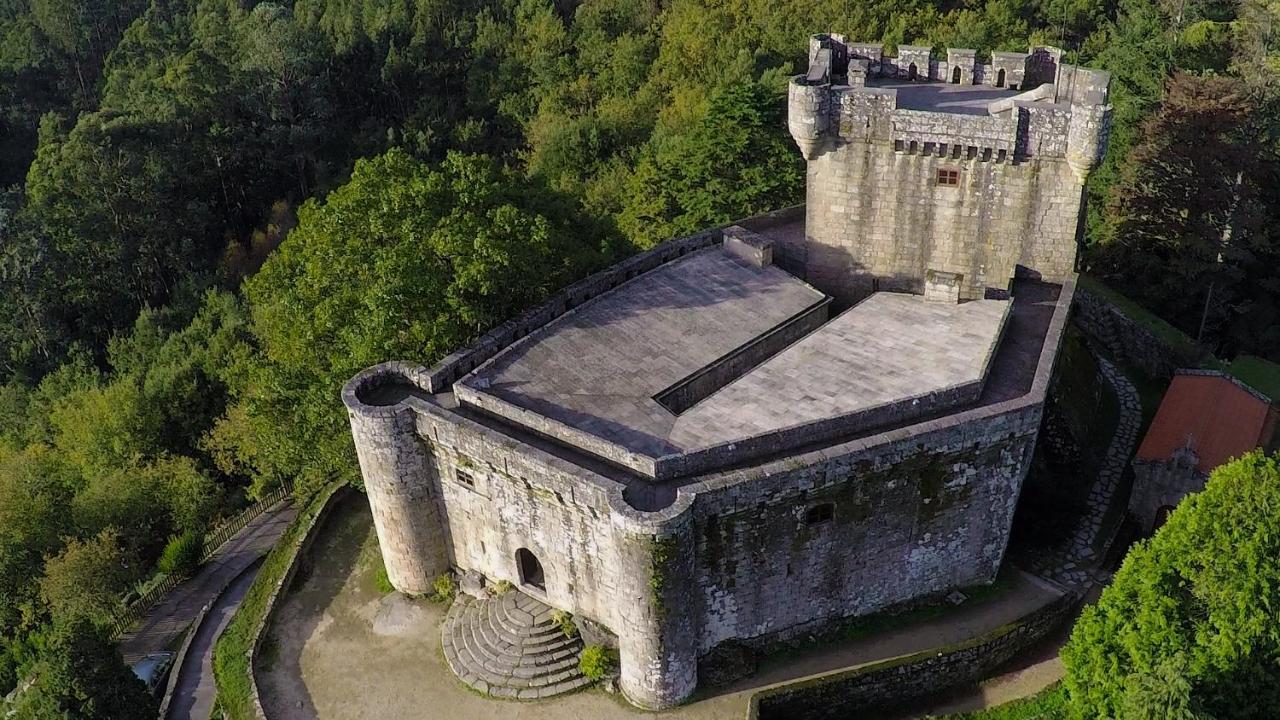 Ferienwohnung Atico Alquiler Mondariz Paraiso Del Agua. Vistas Espectaculares Exterior foto